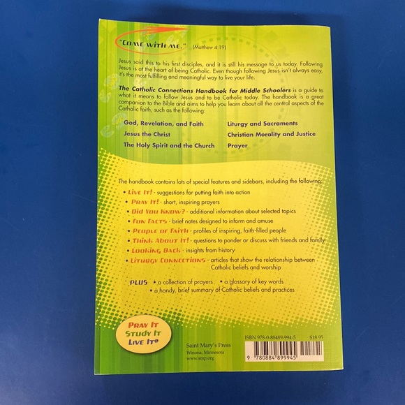 The Catholic Connections Handbook for Middle Schoolers (paperback) - Picture 9 of 10